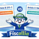 Illustration pédagogique Fiscallia comparant l’article R 211-1 et l’article R 196-2 du Livre des procédures fiscales expliquant la différence entre contestation et réclamation fiscale.