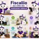 Illustration ludique et colorée de Fiscallio, la mascotte de Fiscallia, incarnant différentes professions libérales dans un style 3D moderne. La scène représente notamment un médecin, un avocat, un expert-comptable, un architecte, un notaire, un kinésithérapeute et un psychologue, afin d'illustrer la diversité des activités des professions libérales.