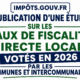 Publication d’une étude sur les taux de fiscalité directe locale votés en 2026 par les communes et intercommunalités, portant notamment sur la taxe foncière, la taxe d’habitation et la CFE.