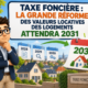 Illustration Fiscallia sur le report à 2031 de la réforme des valeurs locatives des logements servant au calcul de la taxe foncière, avec un calendrier symbolisant le nouveau calendrier de la révision.